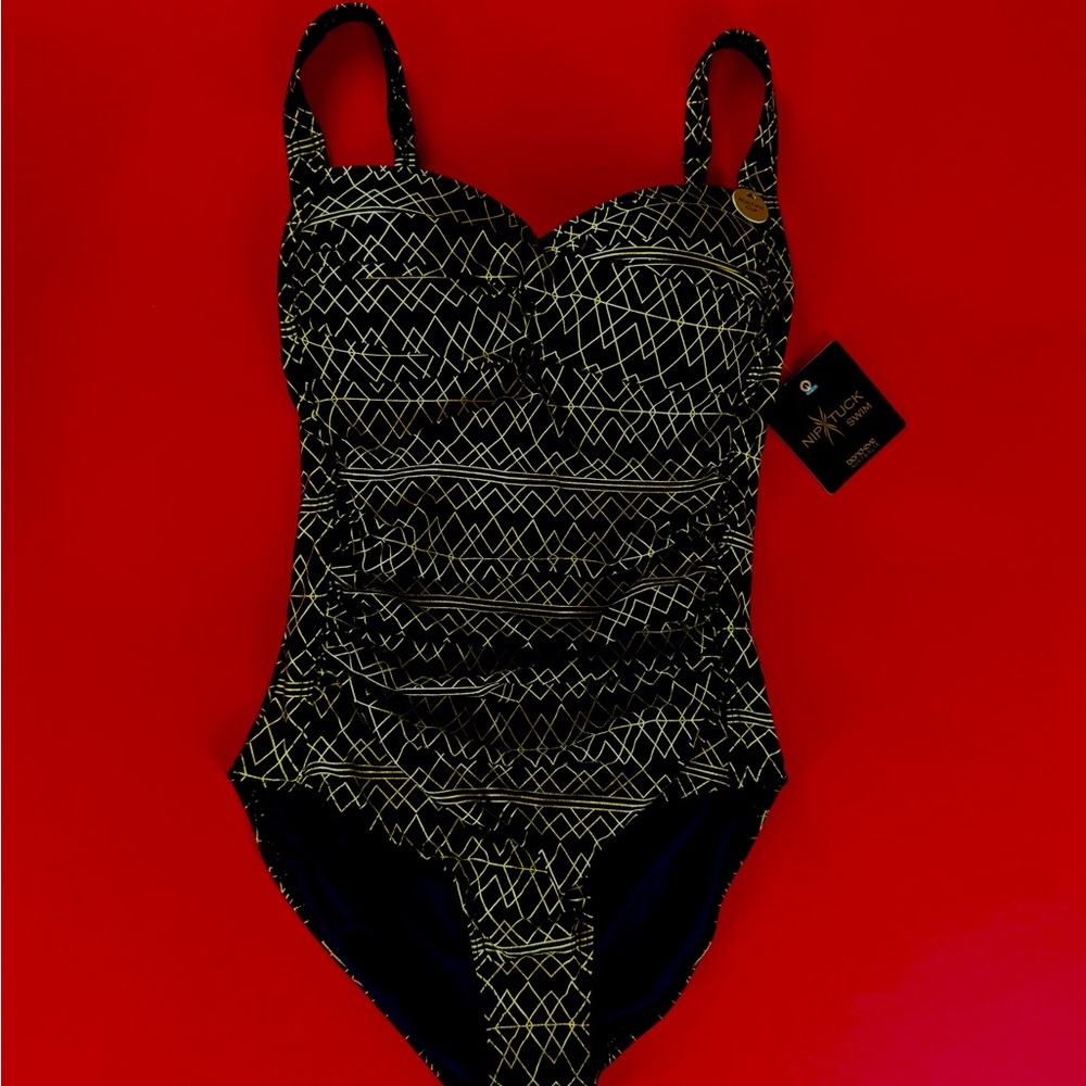 Nip Tuck Swimsuit Bond-Eye Australia Black Gold
